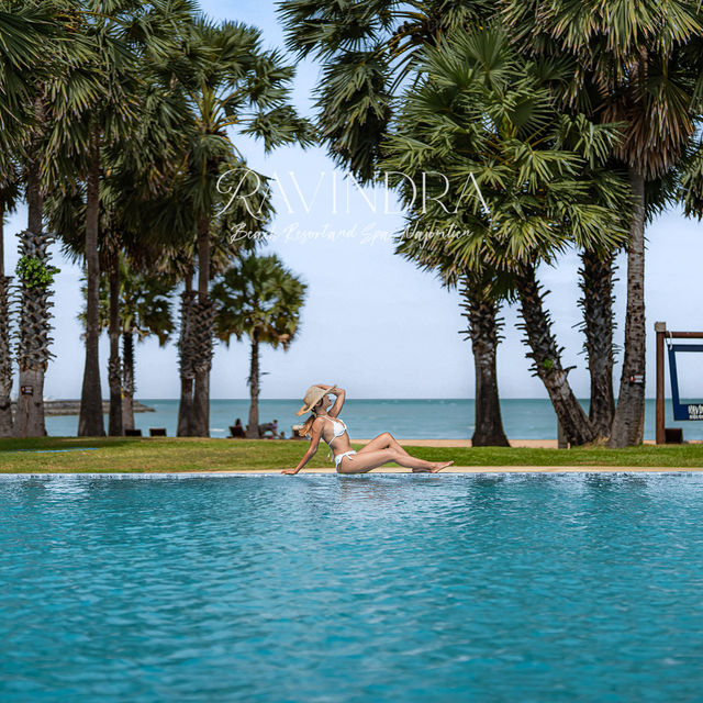 ที่พักสวยติดหาดนาจอมเทียน 🏝️