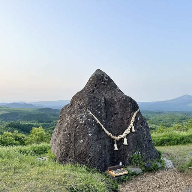 熊本＊奇石群の押戸石の丘とすずめの戸締まりの聖地