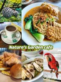 An interesting cafe with petting animals & nature environment in Muar