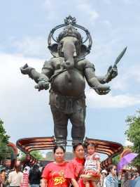 องค์พ่อพระพิฆเนศองค์ยืนที่ใหญ่ที่สุดในโลก