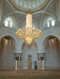 【UAE】白亜の巨大モスク🕌