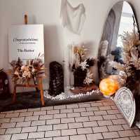 "Afternoon Tea Experience in Melaka: Delightful Butter Pastry and Aromatic Flower Tea"