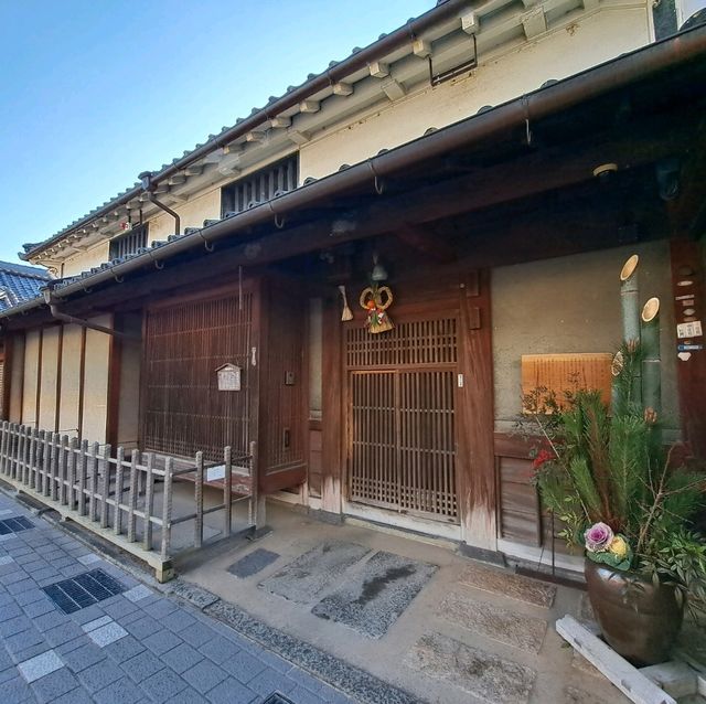 【河原町妻入商家群:兵庫県丹波篠山市】江戸時代から続く雰囲気ある町屋通り✨