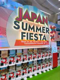 Japan Summer Fiesta at Takashimaya Mall