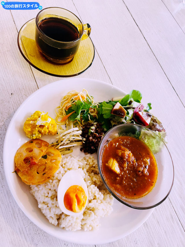 【長野県/茅野　八ヶ岳の旬の野菜&果物を使った料理をおしゃれなカフェで🍽️】