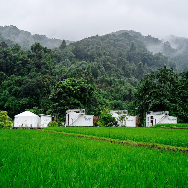 🏔️ปล่อยใจให้ธรรมชาติฮีล~ กับที่พักวิวทุ่งนา ภูเขา