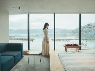 If you go to Fukui, you should stay at this inn with a spectacular view!