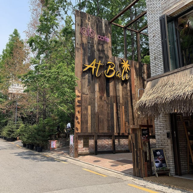 【韓国】南国のような雰囲気を感じられるAB cafe🍍