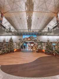 香港國際機場，12月滿滿聖誕氣氛