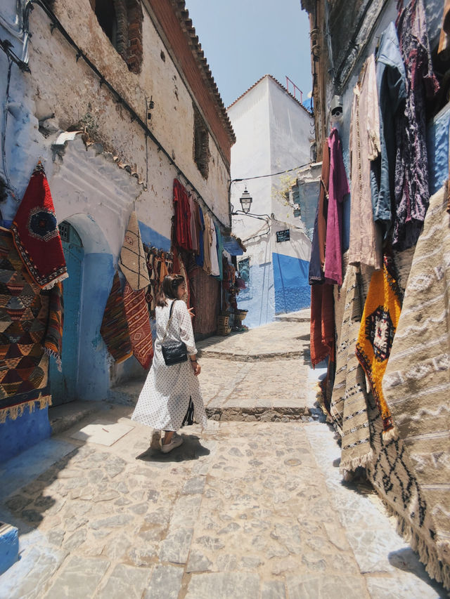 摩洛哥 / 北非的迷人藍色山城  一生必去的靜謐之地Chefchaouen 