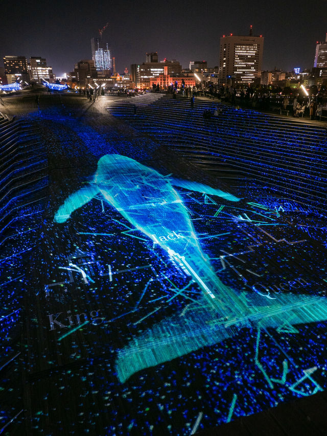 【家族連れにおすすめ！✨】ヨルノヨ2024のイルミネーションが美しすぎる！🐳