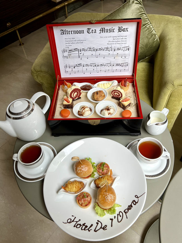 Charming Afternoon Tea at Hotel de l'Opera Hanoi