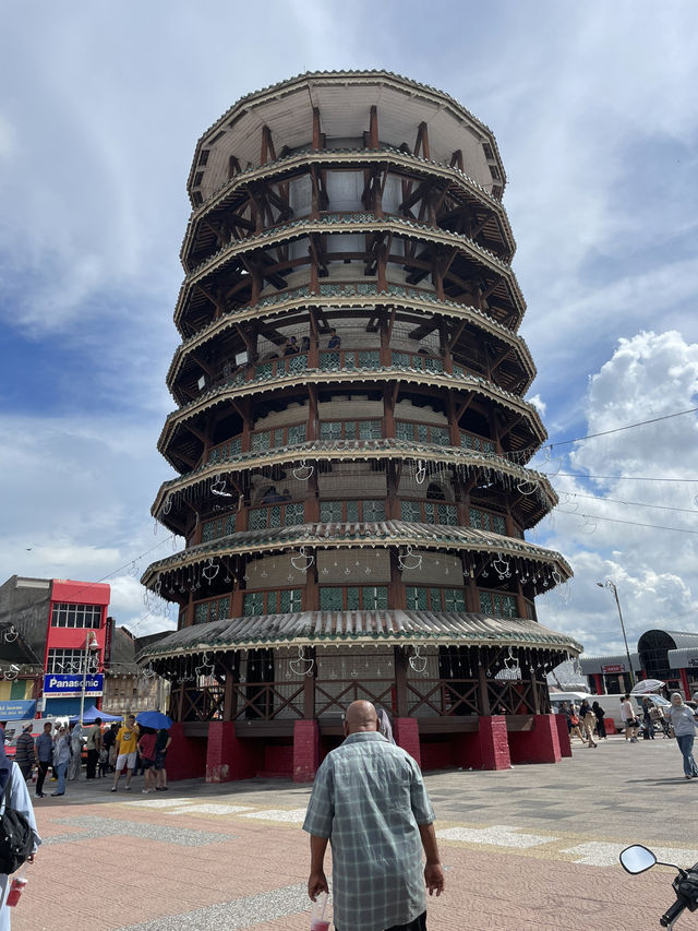 Famous Leaning Tower of Teluk Intan