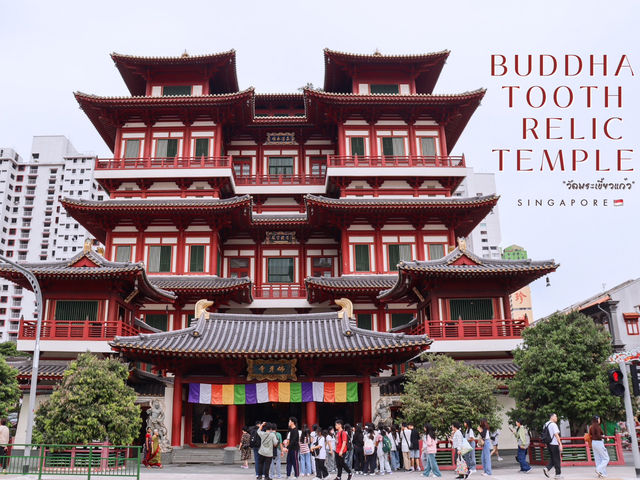 Buddha Tooth Relic Temple 🏯✨🇸🇬