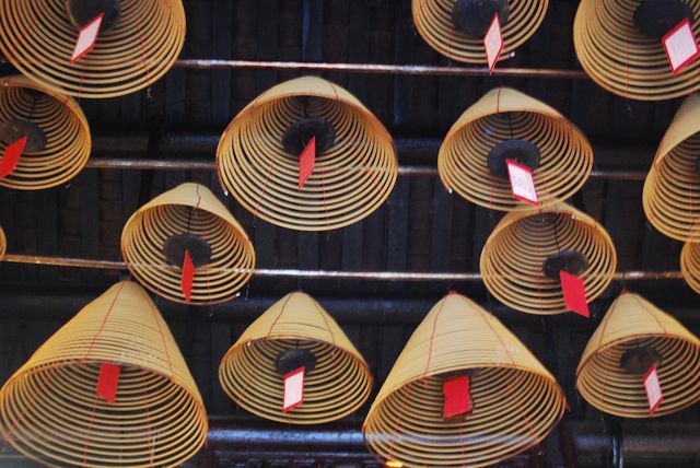 The Gods of Literature and War at Man Mo Temple in Sheung Wan