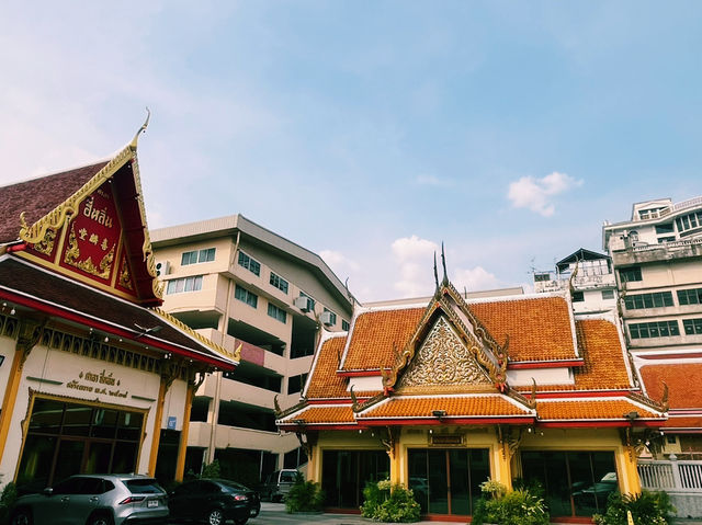 泰國曼谷著名步行街寺廟景點：Wat Chai Chana Songkhram (Wat Tuek)，適合拍照打卡觀光旅遊！ 