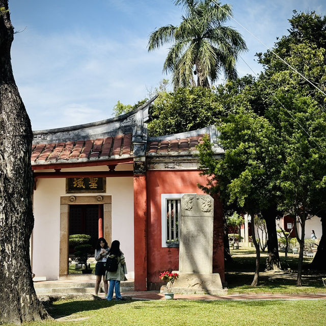 台南 孔廟🏛️古色古香的建築，感受歷史的氛圍！