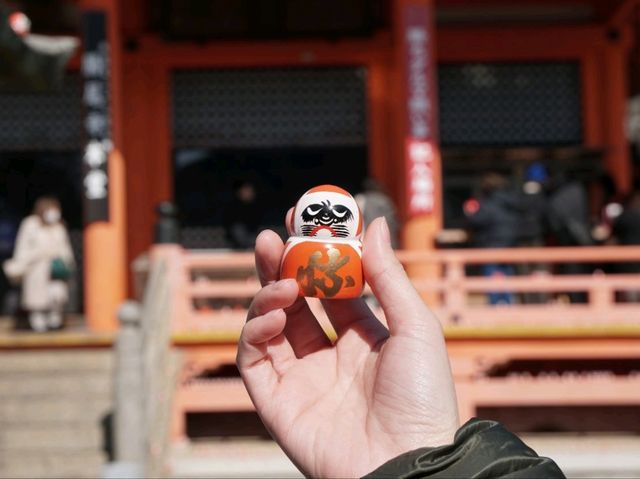 "Katsuoji temple" วัดดารุมะแห่งเมือง Osaka 