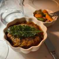 Spectacular fine dining experience 