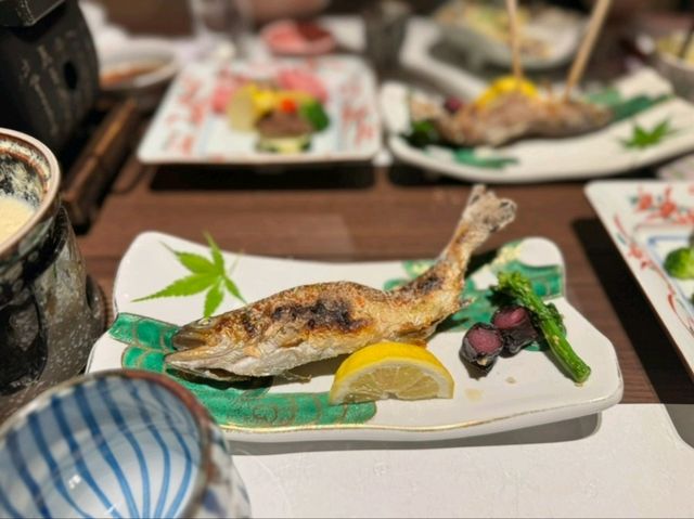 만수이로우 료칸 가이세키 후기