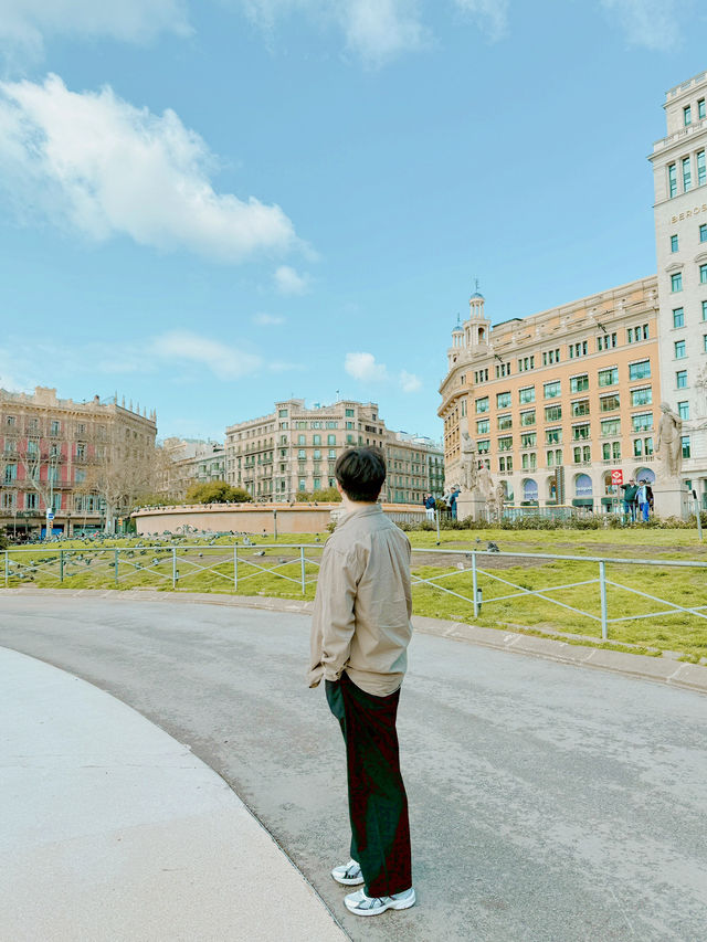 바르셀로나에서 가장 중심이 되는 곳🇪🇸