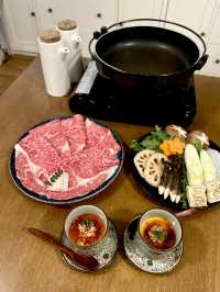 觀塘高質「關西風」日本A5和牛🖤 壽喜燒😍