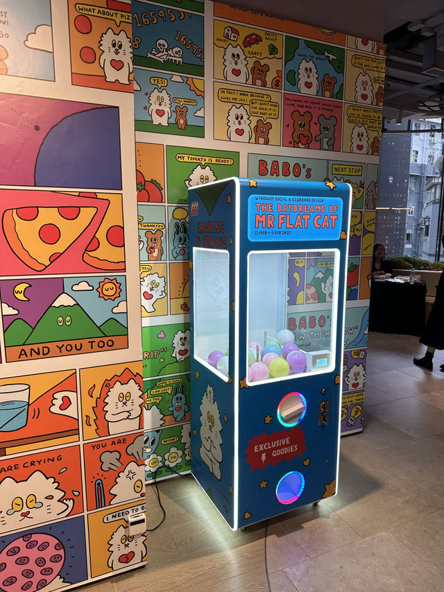 香港🇭🇰Wyndham Social最新藝術展🐱