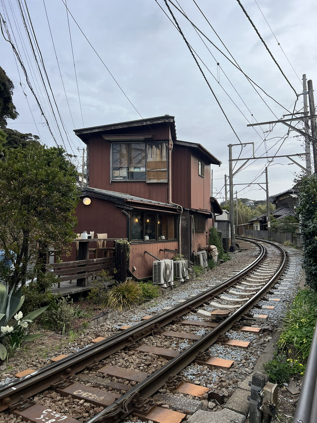 鎌倉一日遊，近距離欣賞江之電吃早餐！