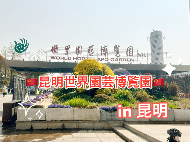 [中国・昆明] 充実した旅を！昆明世界園芸博覧園🇨🇳