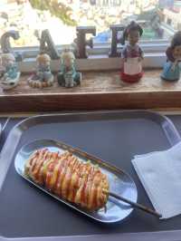韓国🇰🇷釜山　甘川文化村をみおろすポストカフェ☕️
