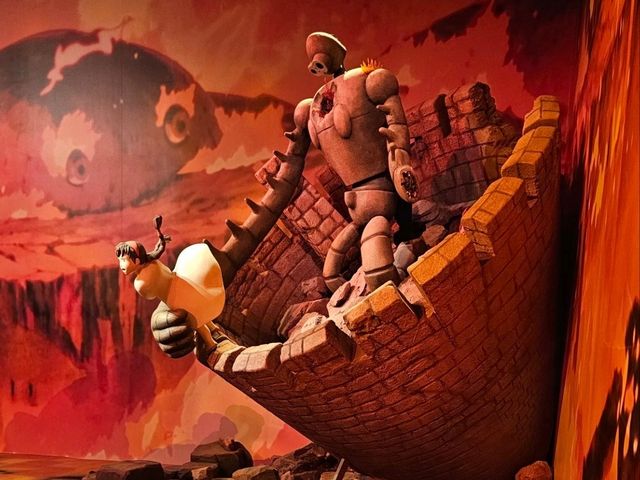 Intense scenes of Laputa: Castle in the Sky at World of Studio Ghibli
