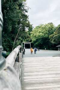 參拜伊勢神宮外宮！