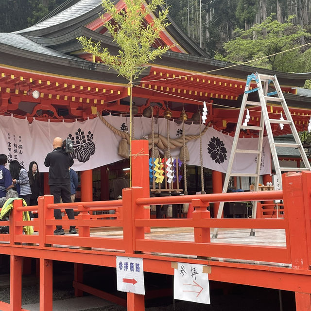 金運アップのご利益スポット⛩️山梨の「金櫻神社」へ