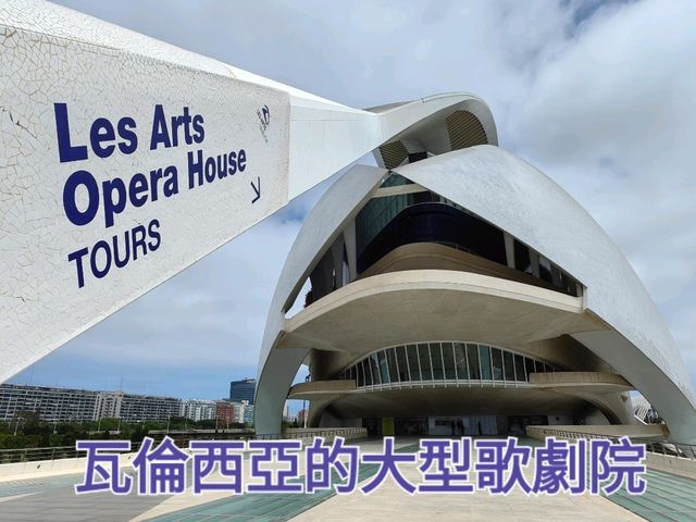 聿倫西亞的大型歌劇院