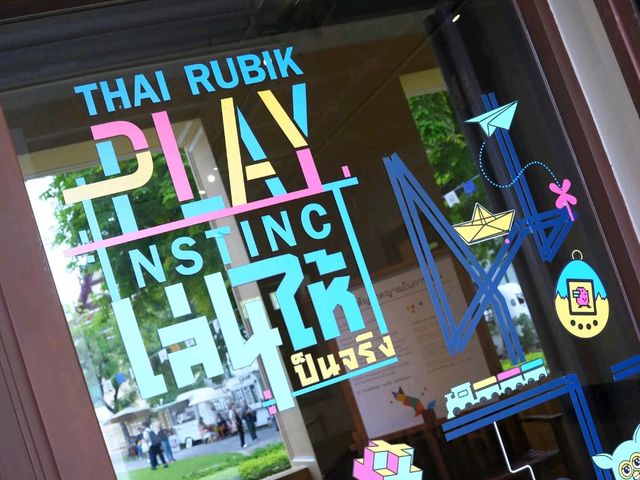 นิทรรศการเล่นให้เป็นจริง🎠Thai Rubik Play Instinct
