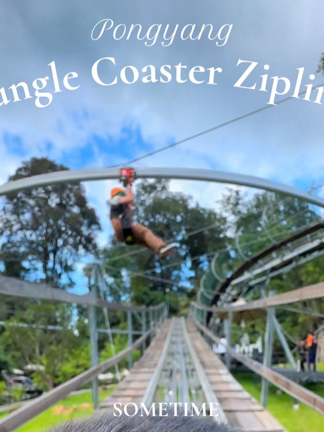 Pongyang junkle coaster zipline