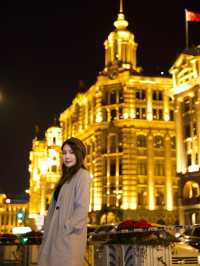 The Bund ยามค่ำคืน แสงไฟวิบวับ 💛✨