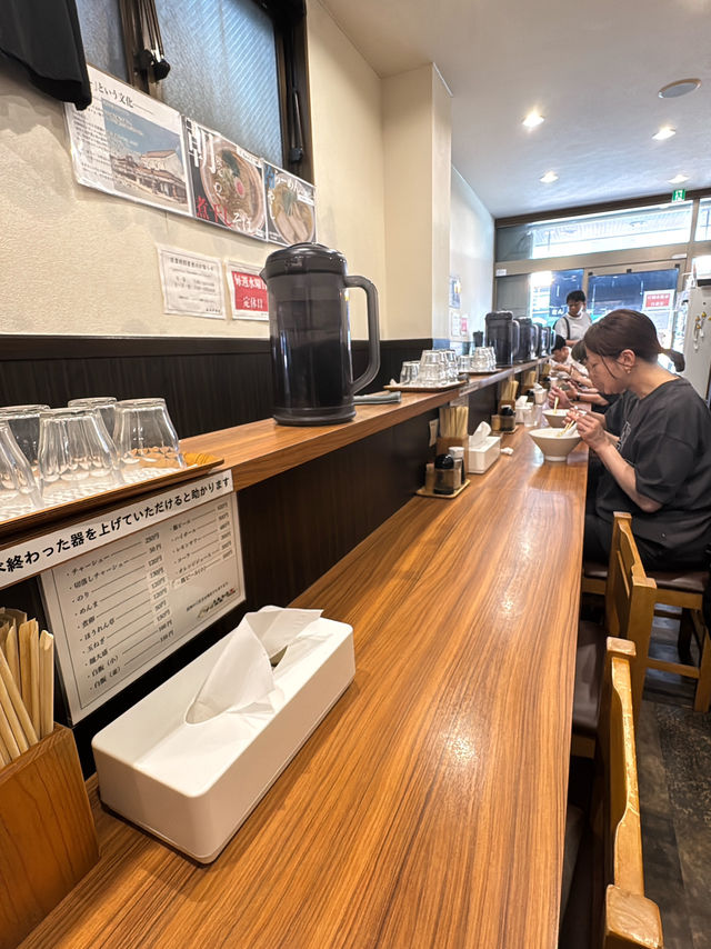 【東京 錦糸町】喜多方朝ラーメン！喜多方食堂 山海