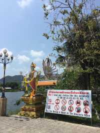 🌞 Koh Samui’s Big Buddha Temple — Peace, Planes & Coconut Breaks 🛕🥥✈️