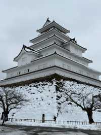 🏯會津若松城｜雪中歷史名城❄️⛩️
