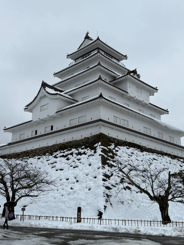 🏯會津若松城｜雪中歷史名城❄️⛩️