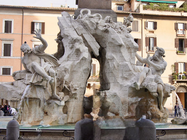 💦 A Masterpiece in Motion – Fountain of the Four Rivers, Rome