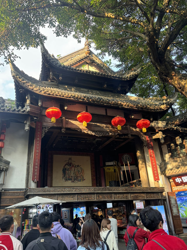 ถนนโบราณจิ๋นหลี่ Jinli street (锦里古街)