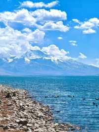 Sacred Views at Manasarovar Lake,