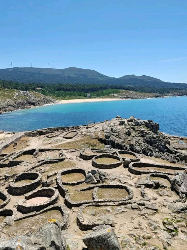Ancient Ruins with a Sea Breeze at Castro de Baroña