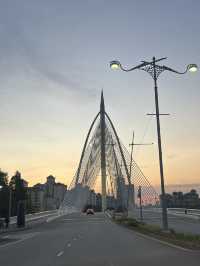 🌅Golden Hour at Seri Gemilang Bridge – Pure Magic