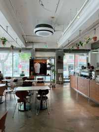 고소한 향기가 풍기는 카페