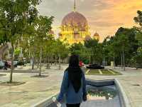 Sunset Smiles: Families and Fun at Putra Mosque & Putra Square