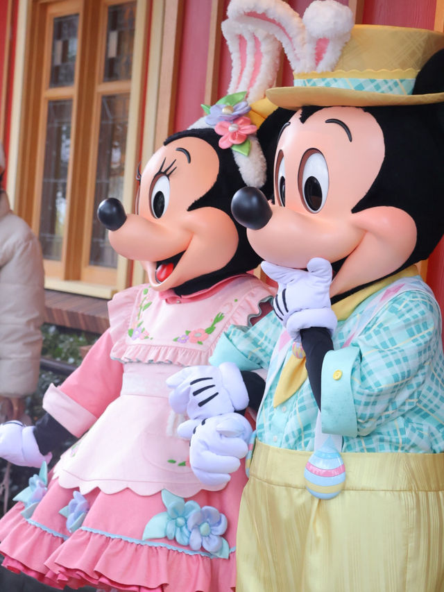 上海ディズニーも！グリーティングが至る所で！