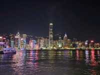 尖沙咀超美日落加夜景，香港維港景色真的一絕